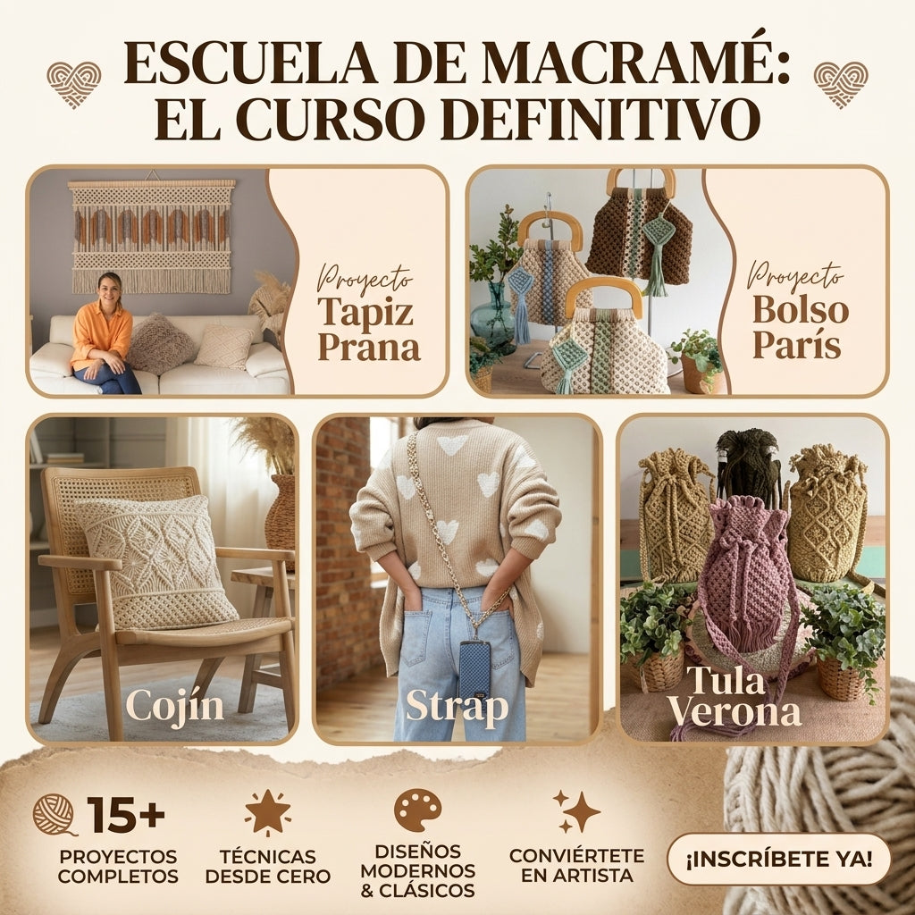 Escuela de Macramé by Equilibrio