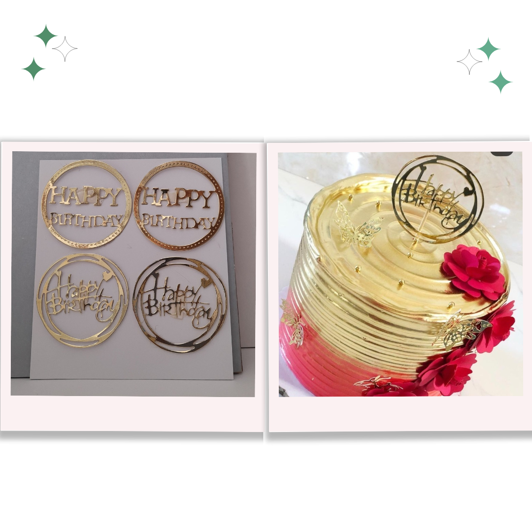2.51 Happy birthday circular 3"