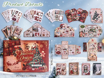 Kit  para scrapbook con figuras plegables