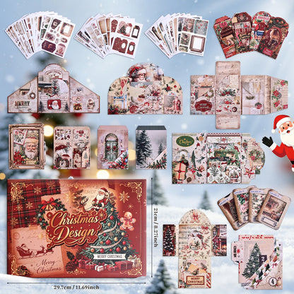 Kit  para scrapbook con figuras plegables