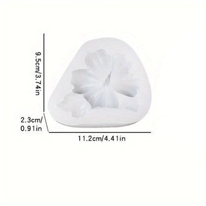 Set de 4 Moldes Cilíndricos de Silicona para Velas DIY