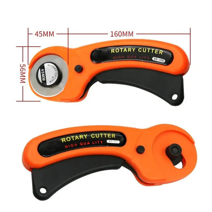 Kit Cortador Rotatorio 45mm con Base, Regla y Cuchillo de Precisión