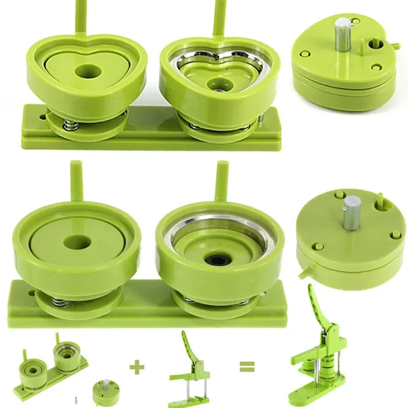 Molde para Máquina de Botones DC108, 25 a 58 mm