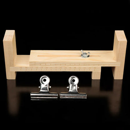 Telar de Madera para Pulseras DIY con Largo Ajustable