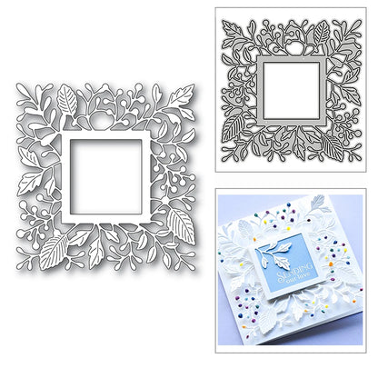Marco de Hojas para Scrapbooking y Tarjetas