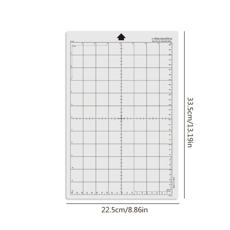 Bases de Corte Adhesivas 12x8, Set de 3 para Plotter y Manualidades