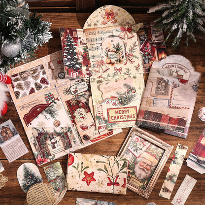 Kit  para scrapbook con figuras plegables