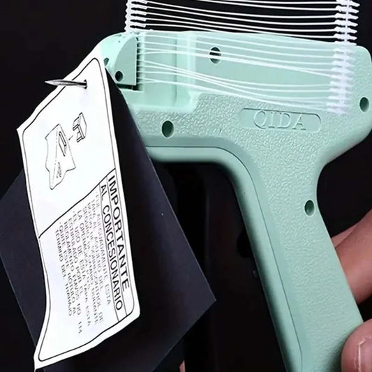 Pistola de Etiquetado de Ropa, 1000 Tarugos y 5 Agujas