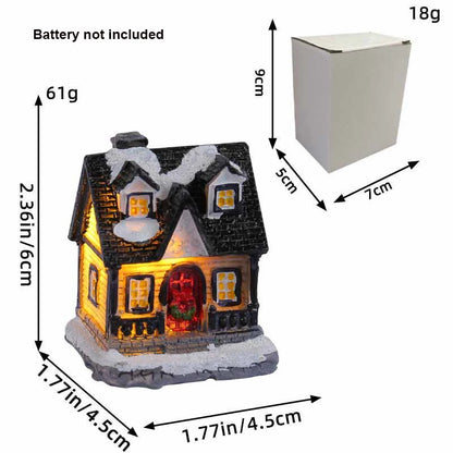 Casitas con luces LED