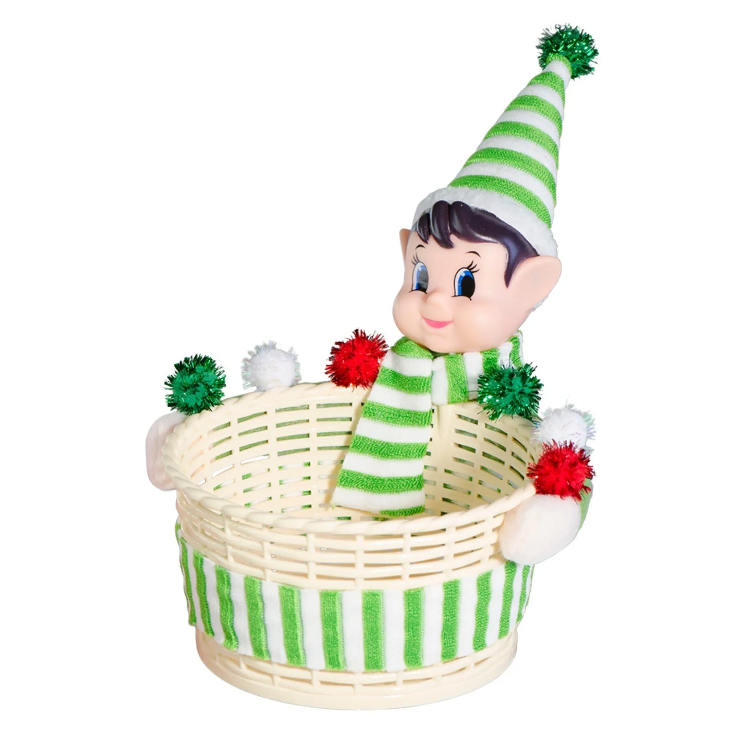 Cesta de elfo para dulces y meriendas