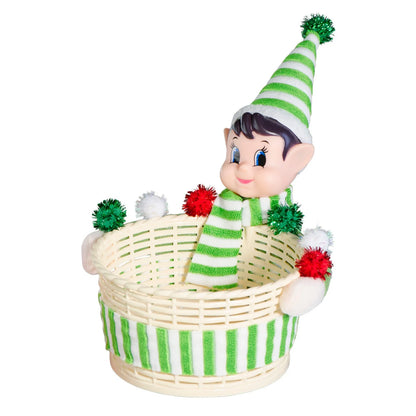 Cesta de elfo para dulces y meriendas