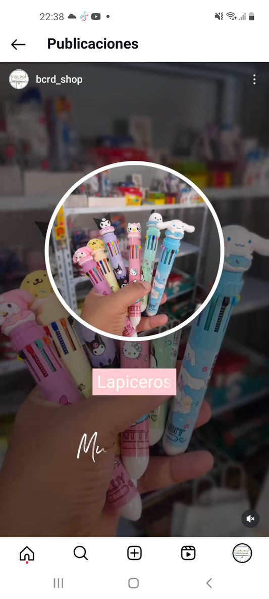 EH lapiceros de 10 colores 0.1.4
