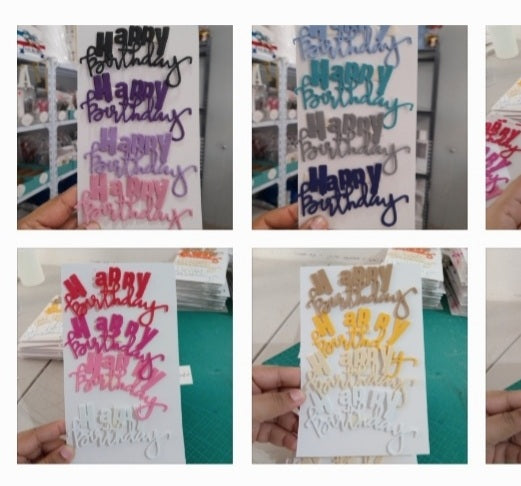 DF letra happy birthday 4"