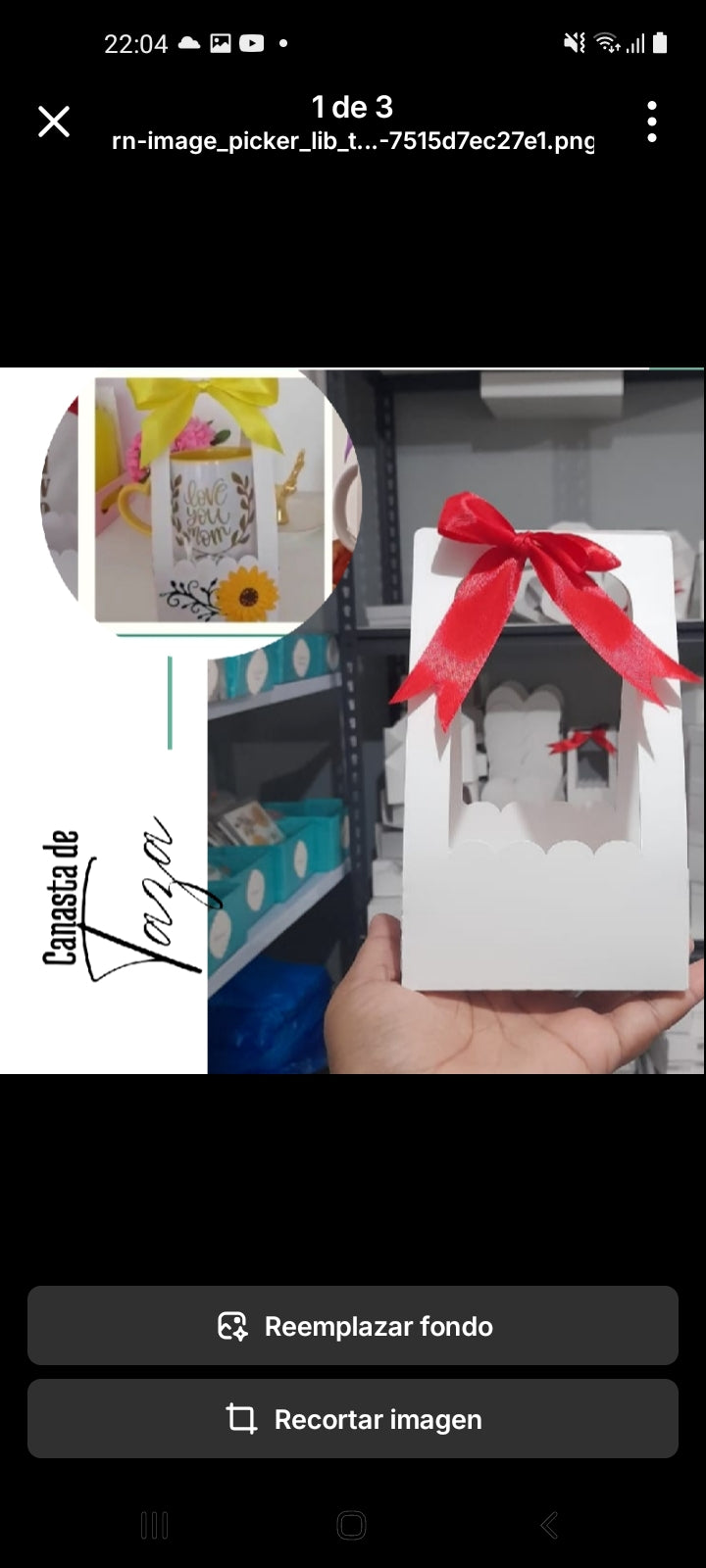 C y B Canastas para taza