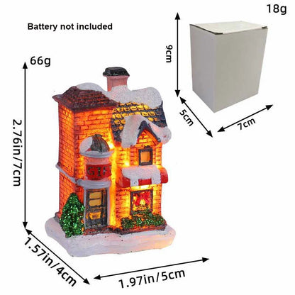 Casitas con luces LED