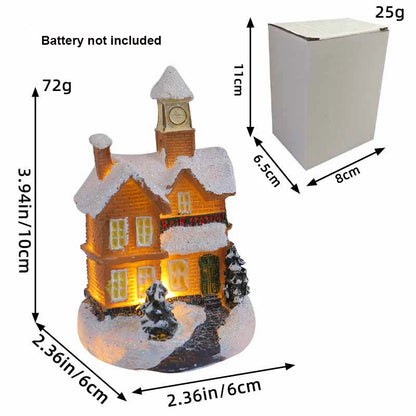 Casitas con luces LED