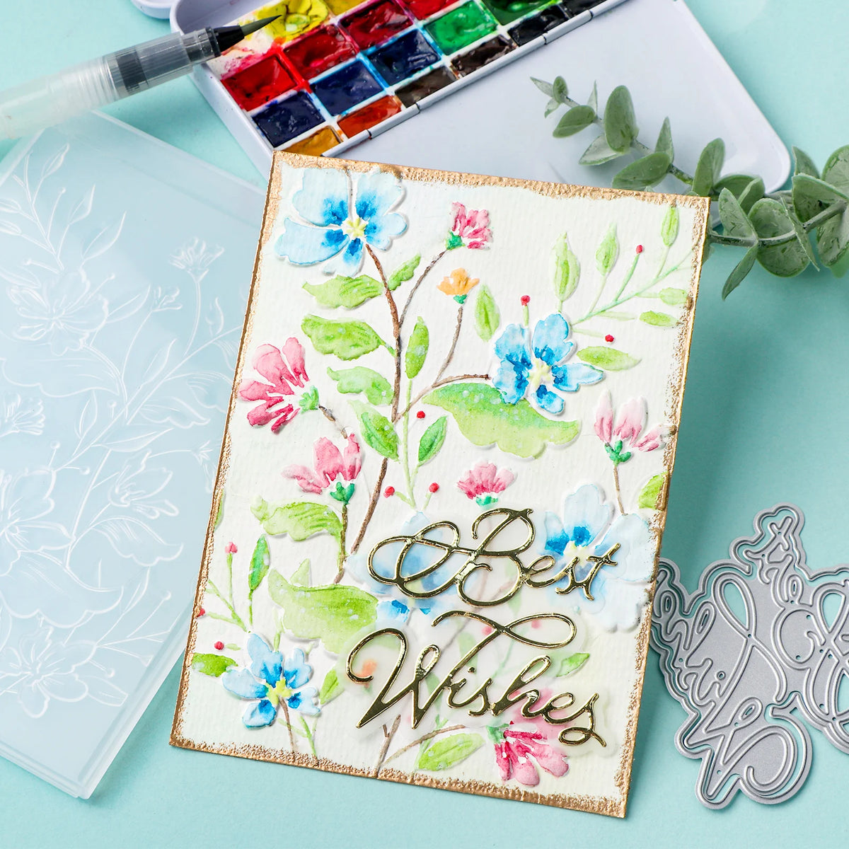 Carpeta de Embossing 3D  para Scrapbooking, AT0073