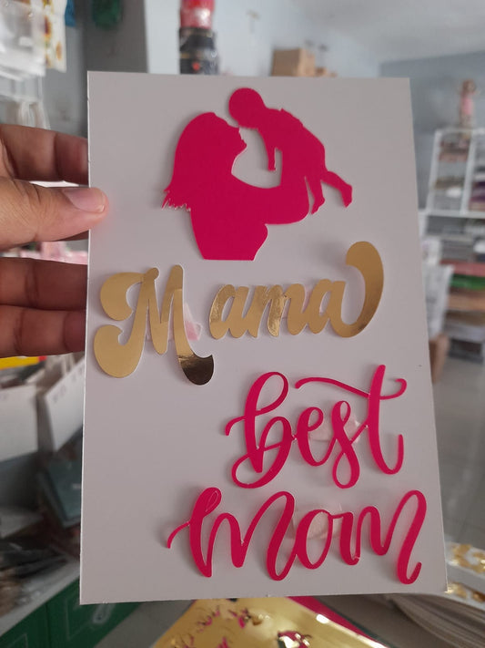 Decoración en cartulina MMA