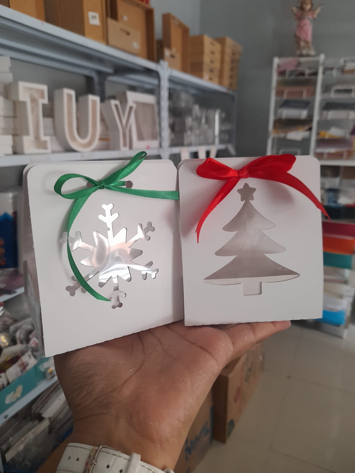 Cobertor navideño para galletas