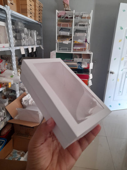 Caja para 2 botellas de ponche con ventana