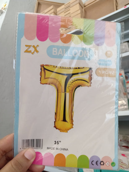 7.6 Globo de letra 16 pulg