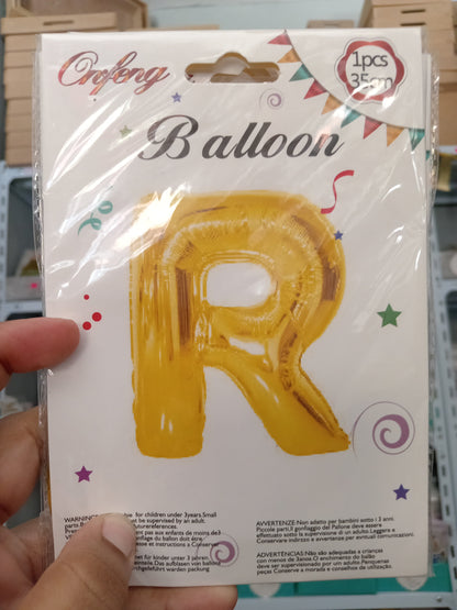 7.6 Globo de letra 16 pulg