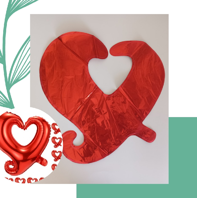 7.6 Globos temático san valentin BSA