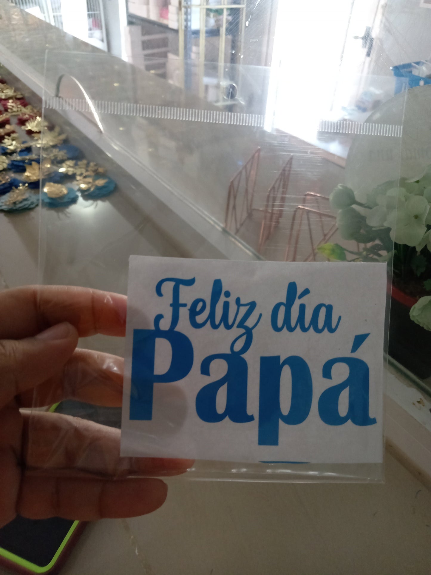 Dv Vinil adhesivo padres DPM