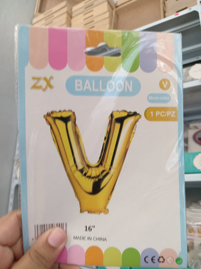 7.6 Globo de letra 16 pulg