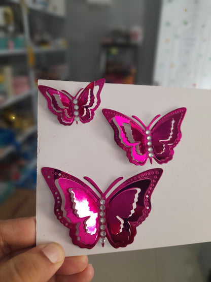 Mariposas de 3 tamaños DMF