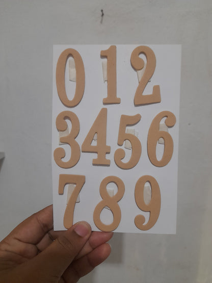 DF paquete de números 2"