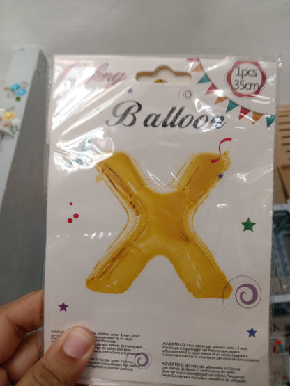 7.6 Globo de letra 16 pulg