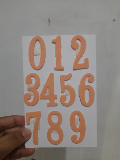 DF paquete de números 2"
