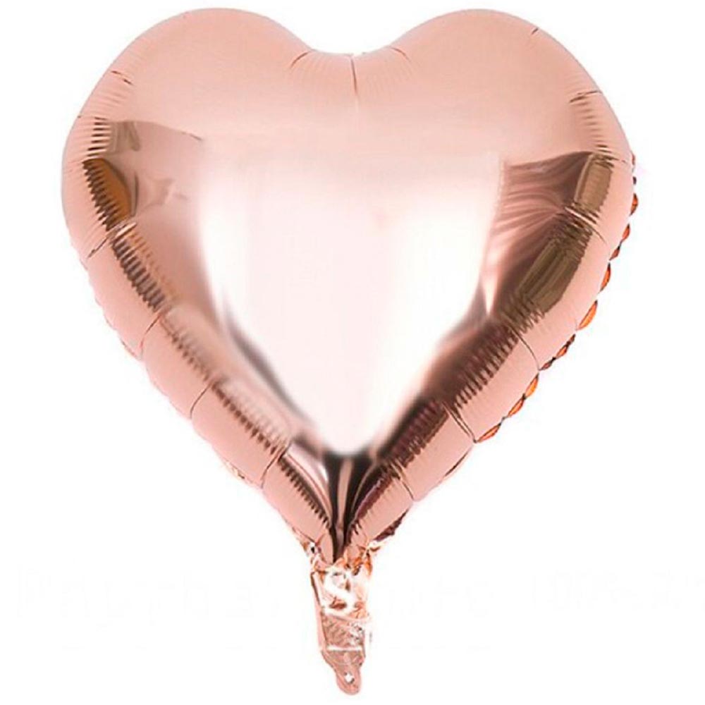 Globos corazón, 18 pulg. BSA