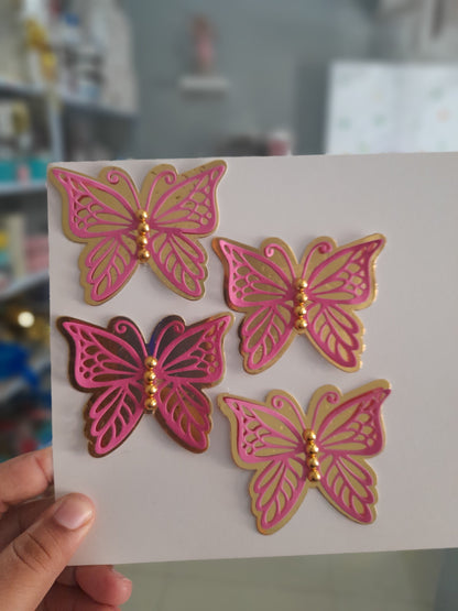 Mariposas 3 pulg. 2 capas DMF