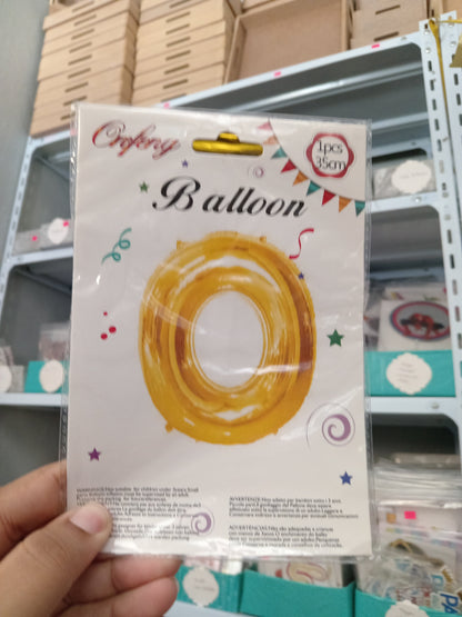 7.6 Globo de letra 16 pulg