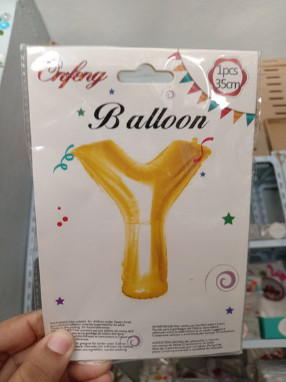 7.6 Globo de letra 16 pulg