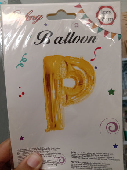 7.6 Globo de letra 16 pulg