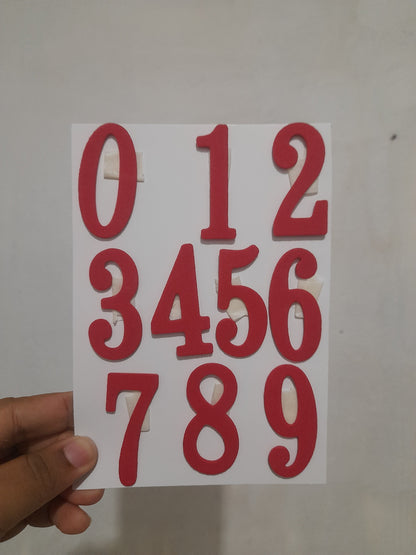 DF paquete de números 2"