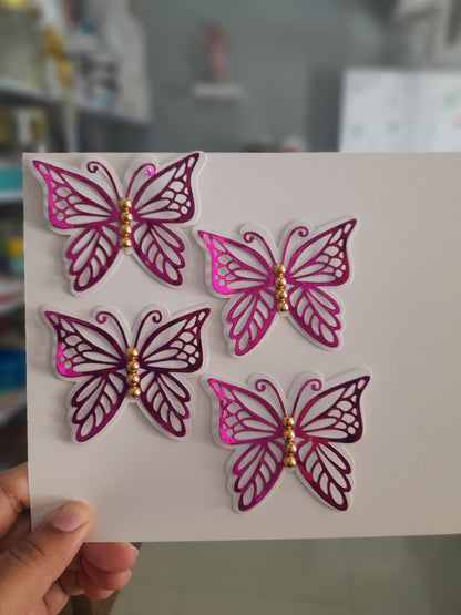 Mariposas 3 pulg. 2 capas DMF
