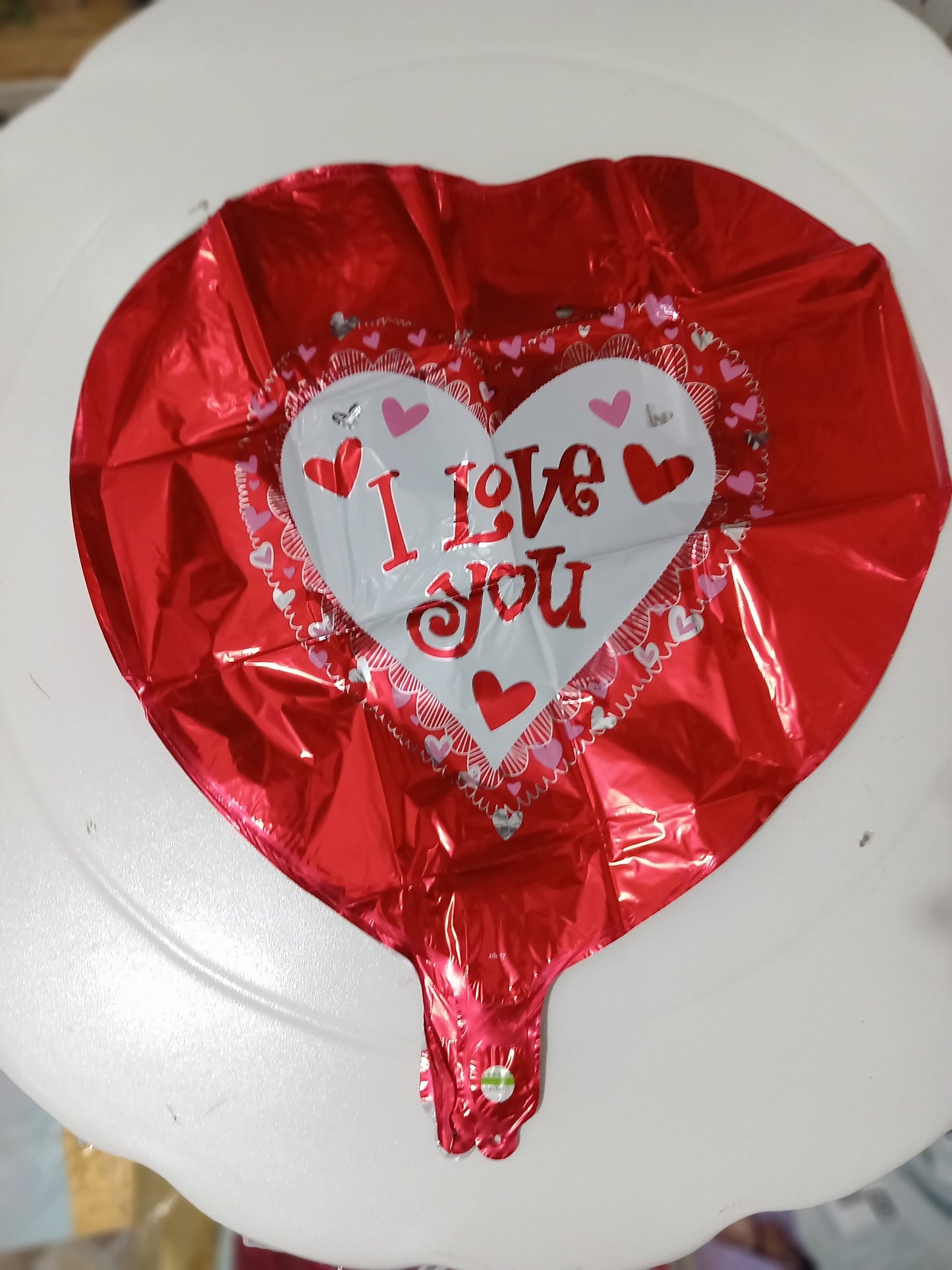 Globos corazón, 18 pulg. BSA