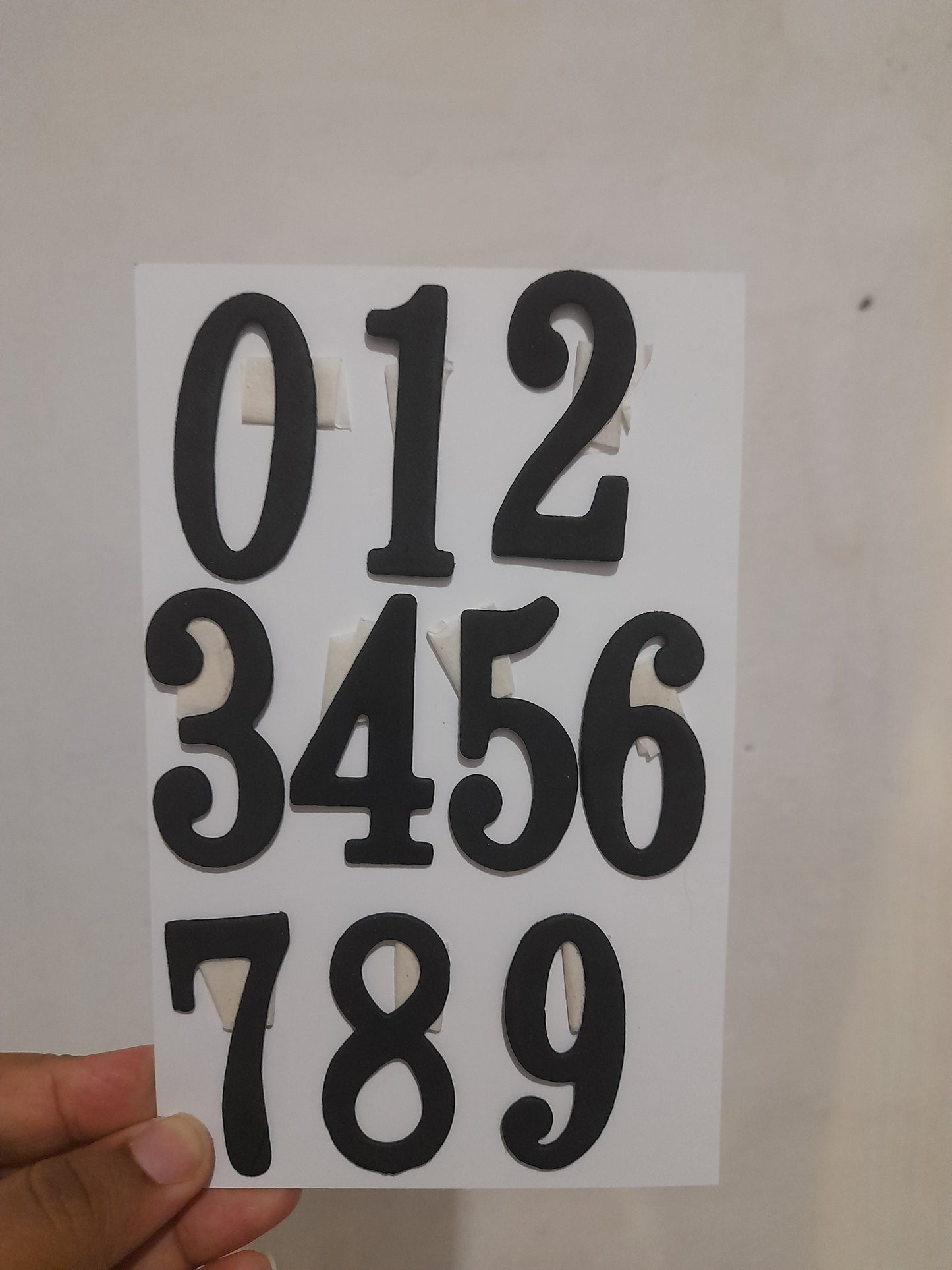 DF paquete de números 2"