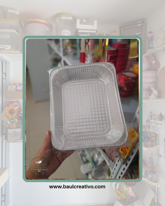 Des01 Bandeja aluminio pequeña