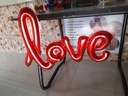 7.6 Globos temático san valentin BSA