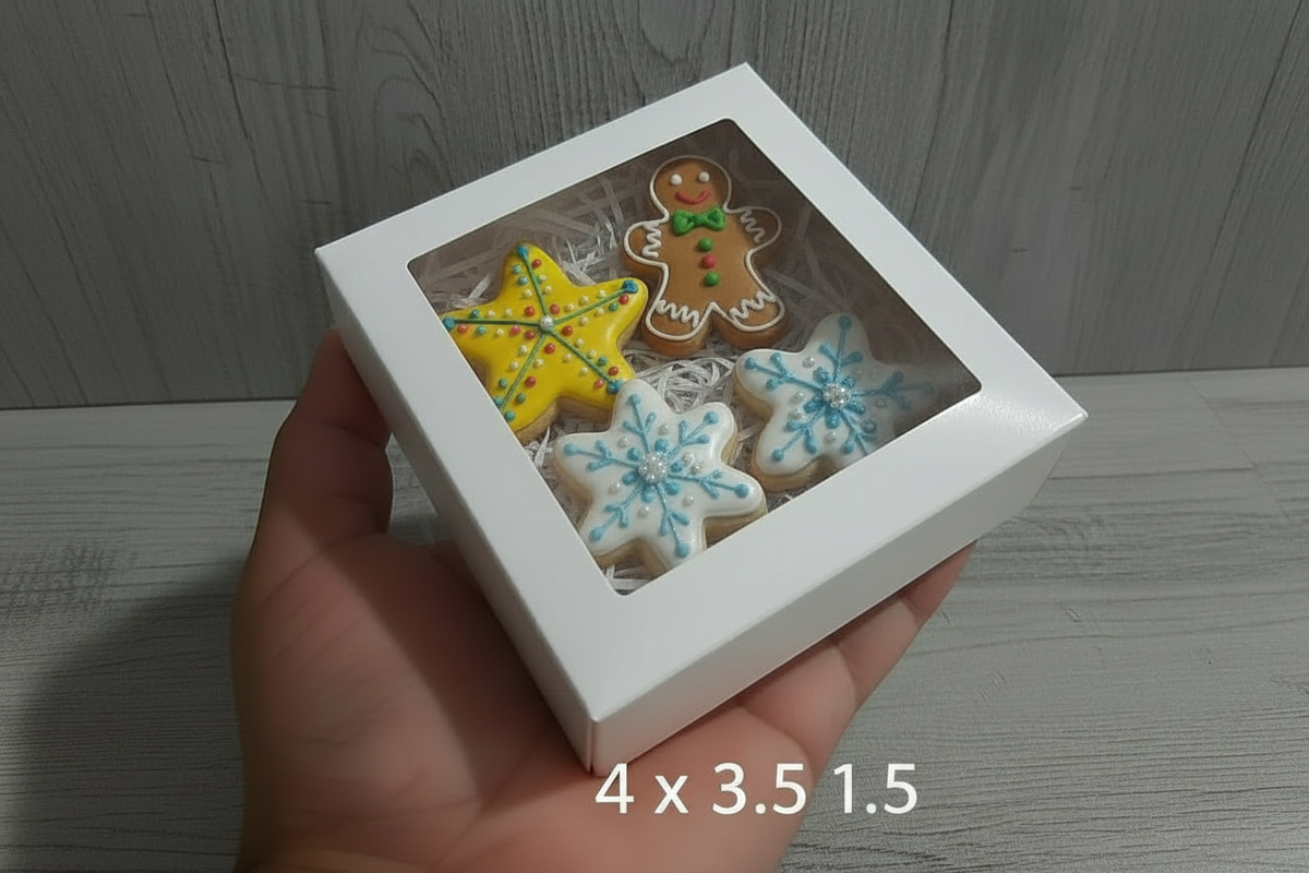Caja para Galleta Y PONCHE