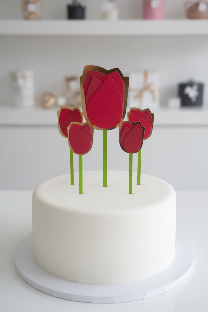 DCF Rosas planas