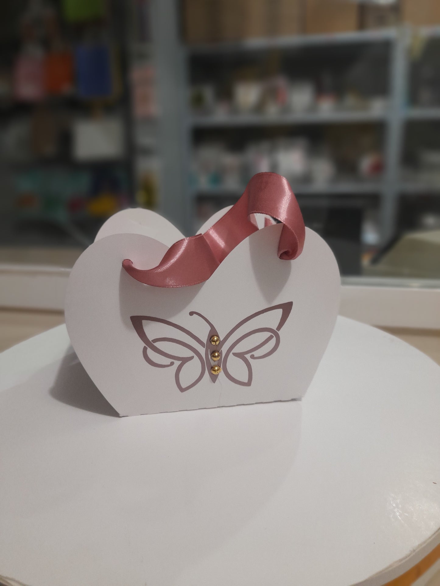 C Y B forma de corazón  6x5x3 BSA
