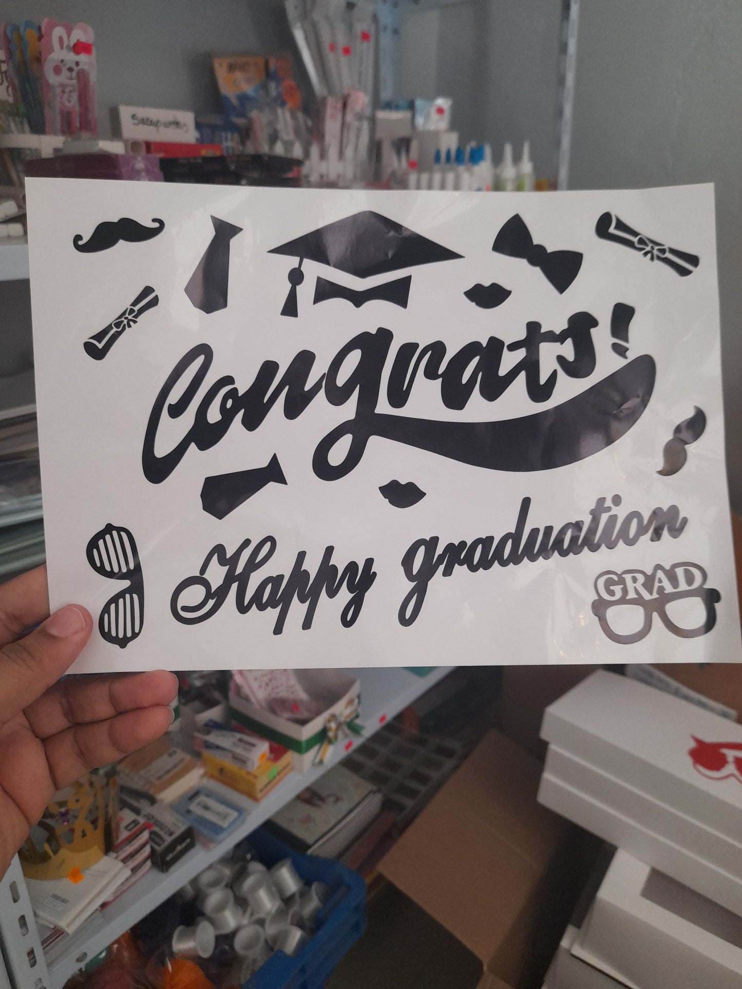 DV. Vinil de graduación 1.3G