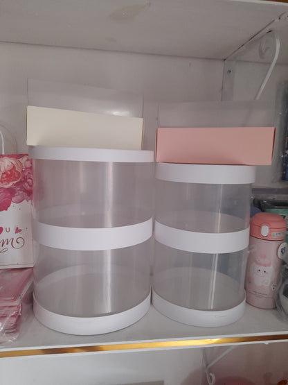 Caja de acetato dos niveles 1.8M