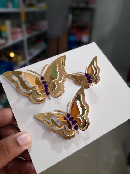 Mariposas de 3 tamaños DMF